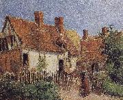 Camille Pissarro Housing oil